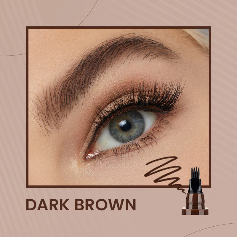 Eyebrow Pen Waterproof Pencil Long Lasting Professional Fine Sketch Liquid Eye Brow Pencil