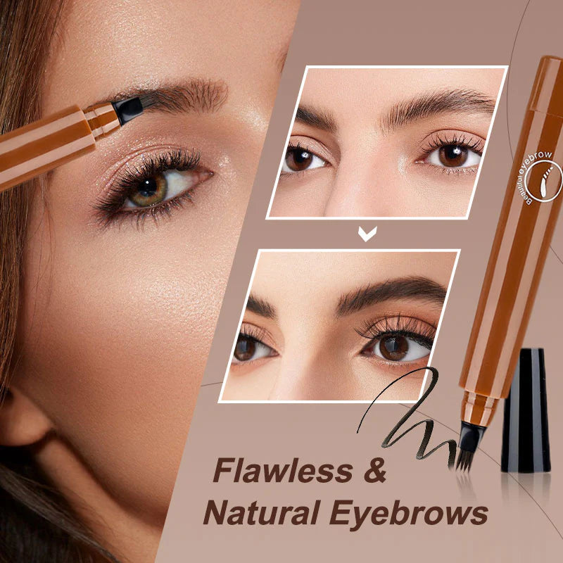 Eyebrow Pen Waterproof Pencil Long Lasting Professional Fine Sketch Liquid Eye Brow Pencil
