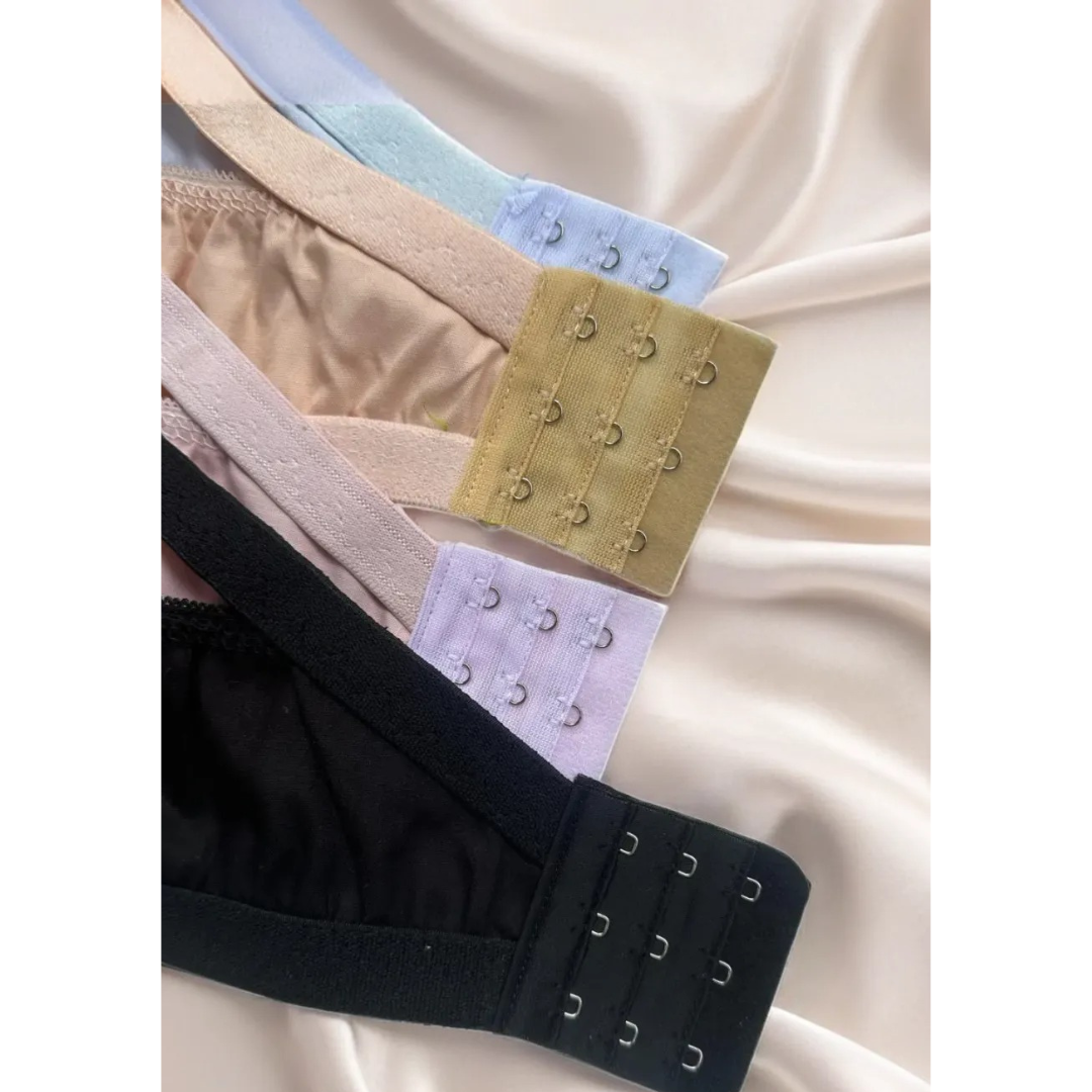 Truekind® Pack Of 4 Classy Brief Comfortable Cotton Non Padded Bra 🎁