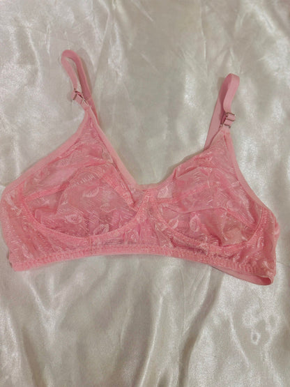 Summer Cotton Net Bra