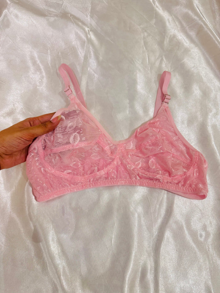 Summer Cotton Net Bra