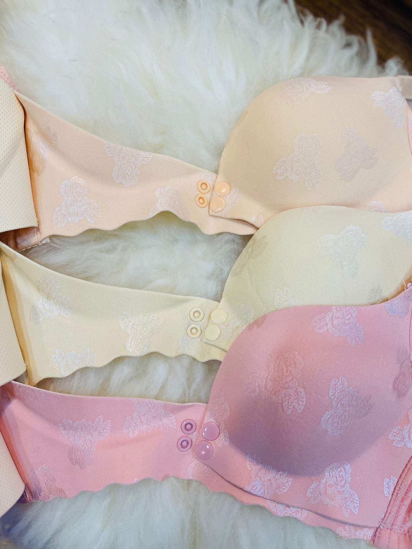 Truekind® Imported Seamless Floral Bra Padded Pattern 🎁