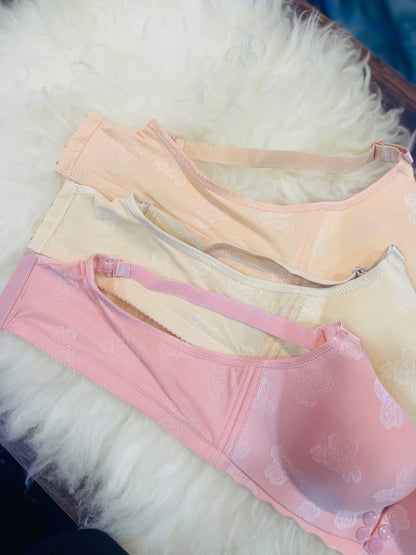 Truekind® Imported Seamless Floral Bra Padded Pattern 🎁