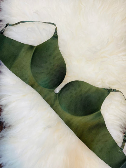 Truekind® Imported Seamless Padded Push-up Bra - Green Edition 🎁