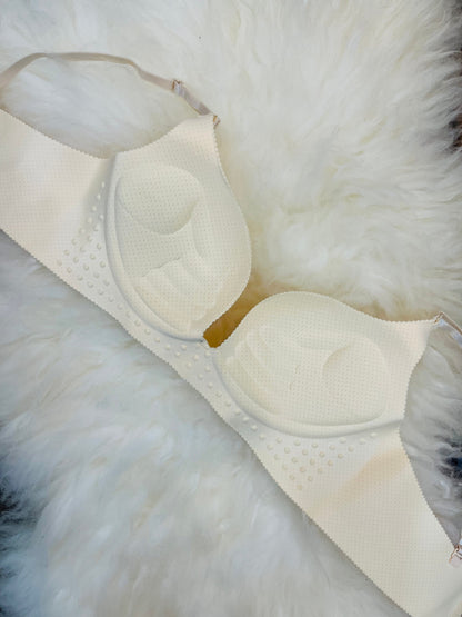 Truekind® Imported Seamless Padded Push-up Bra - Cream Edition 🎁