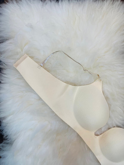 Truekind® Imported Seamless Padded Push-up Bra - Cream Edition 🎁