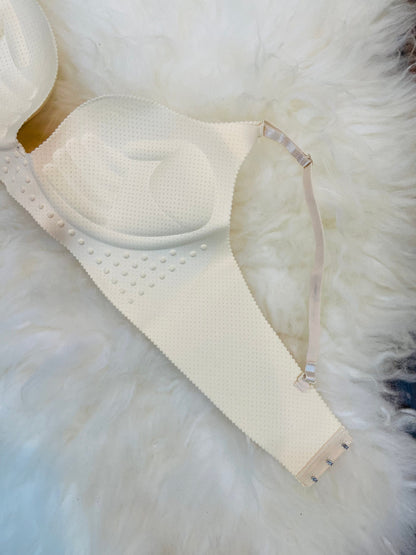 Truekind® Imported Seamless Padded Push-up Bra - Cream Edition 🎁