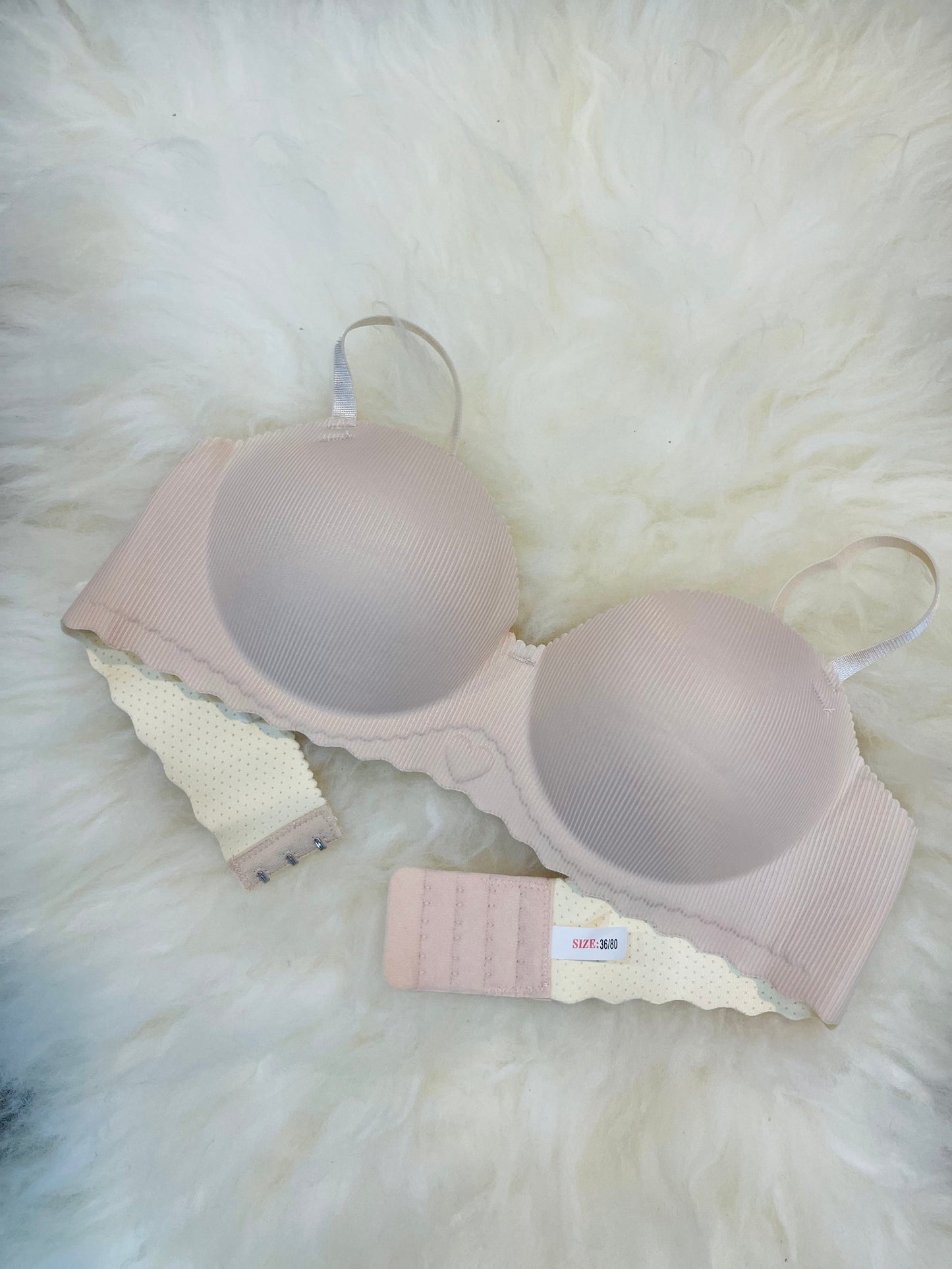 Truekind® Imported Seamless Floral Pattern Padded Bra 🎁