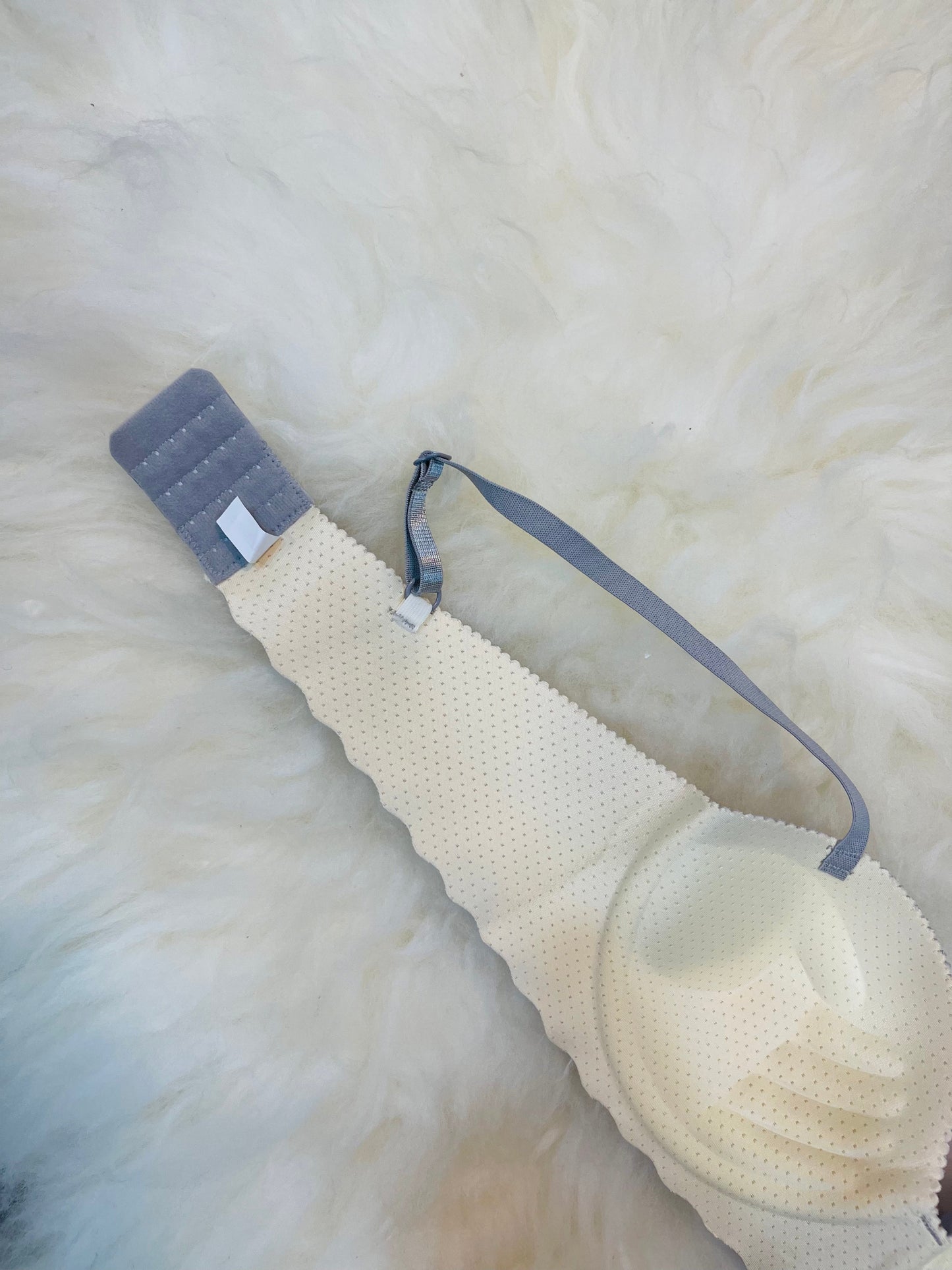 Truekind® Imported Seamless Floral Pattern Padded Bra – Gray Edition 🎁