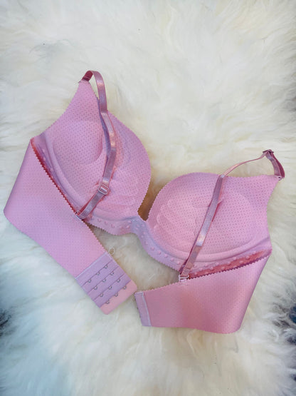 Truekind® Imported Seamless Padded Push-up Bra - Pink Edition 🎁