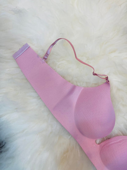 Truekind® Imported Seamless Padded Push-up Bra - Pink Edition 🎁