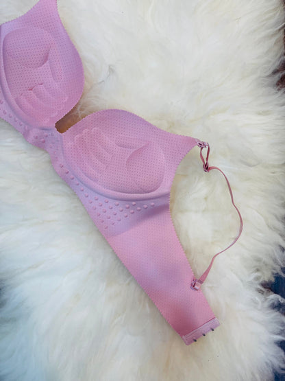 Truekind® Imported Seamless Padded Push-up Bra - Pink Edition 🎁