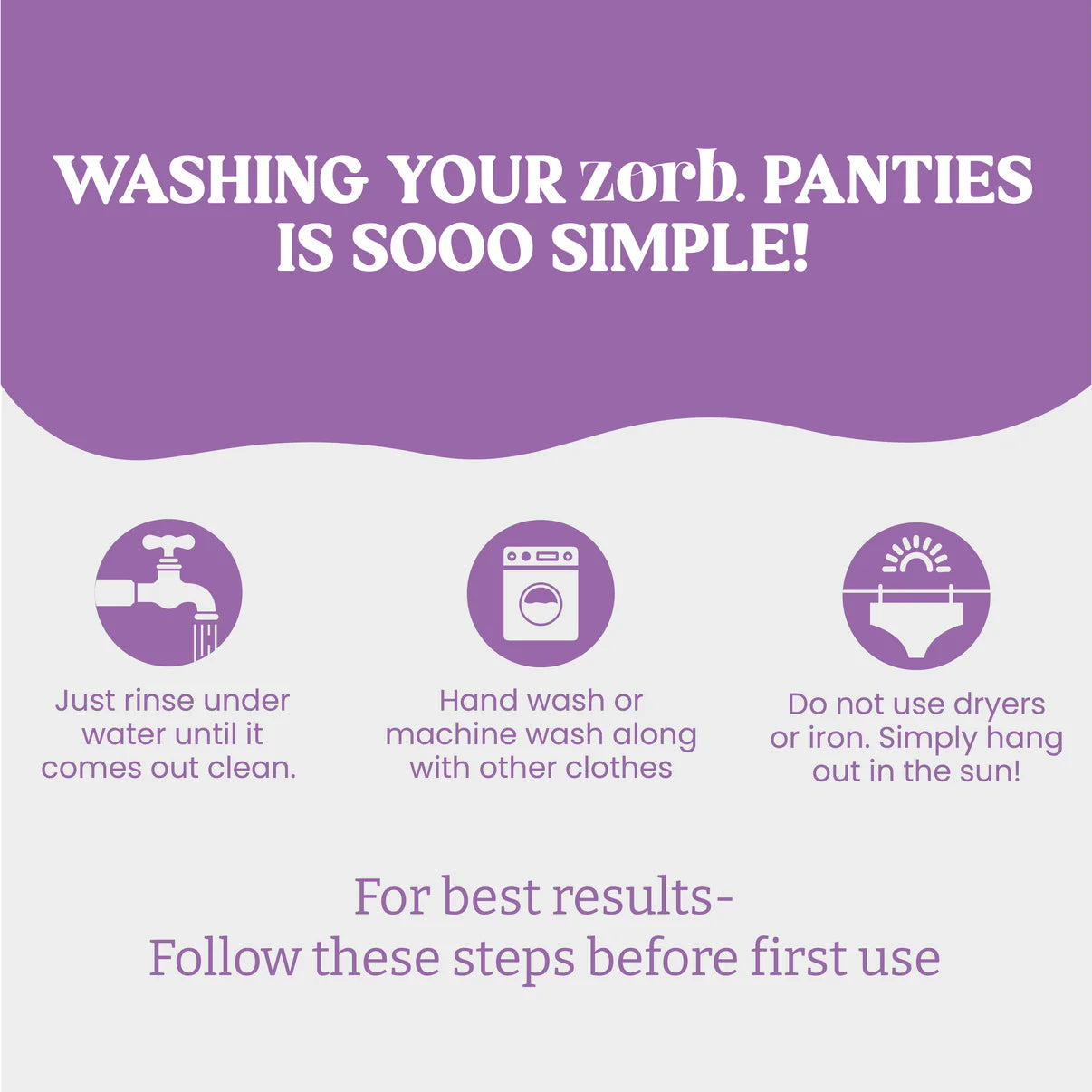 Truekind® 4 Layered Leak Proof Period Panty for Heavy Flow