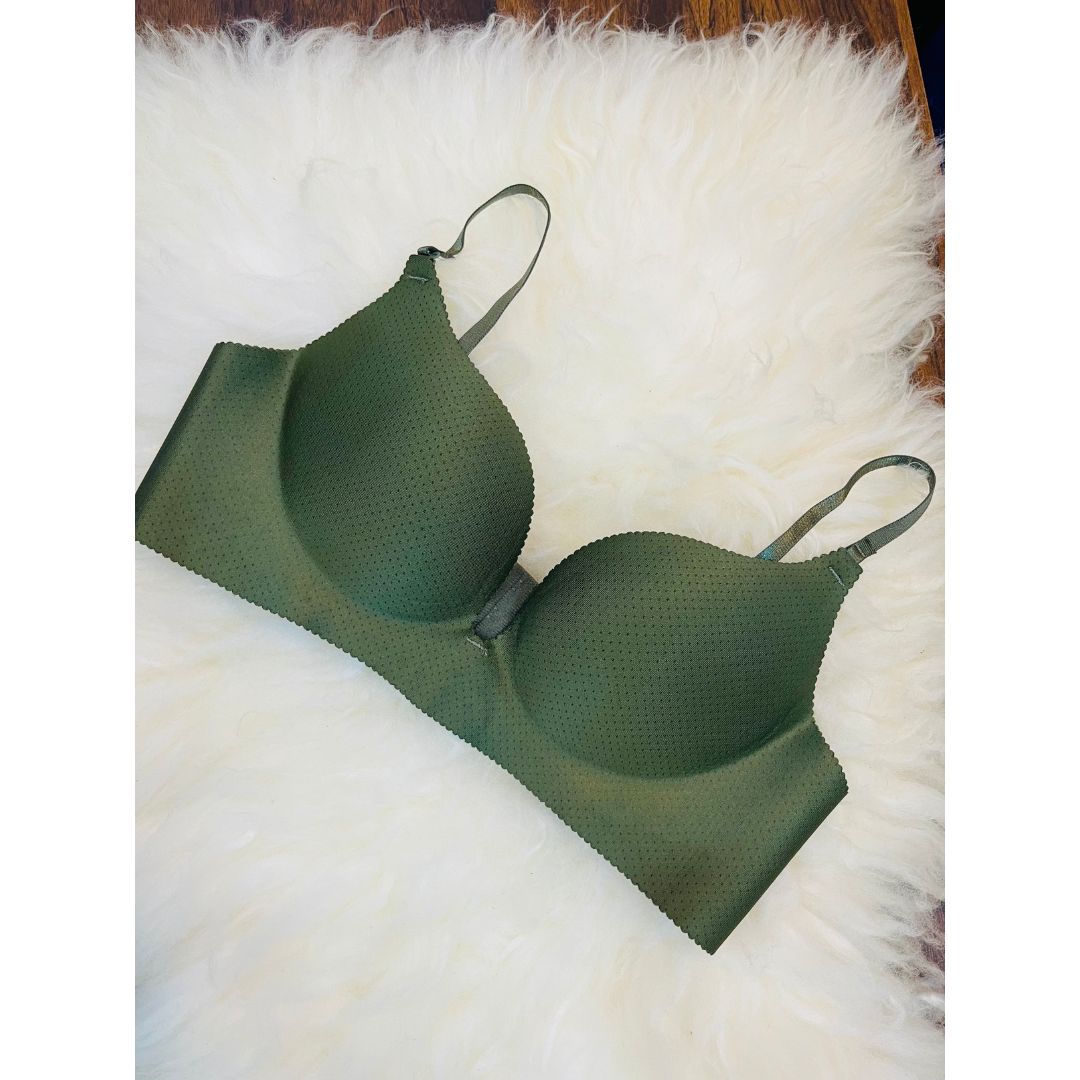 Truekind® Imported Seamless Padded Push-up Bra - Green Edition 🎁