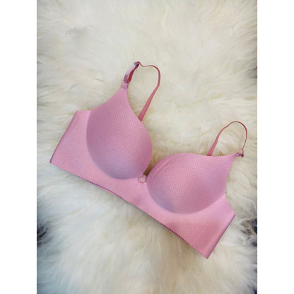 Truekind® Imported Seamless Padded Push-up Bra - Pink Edition 🎁