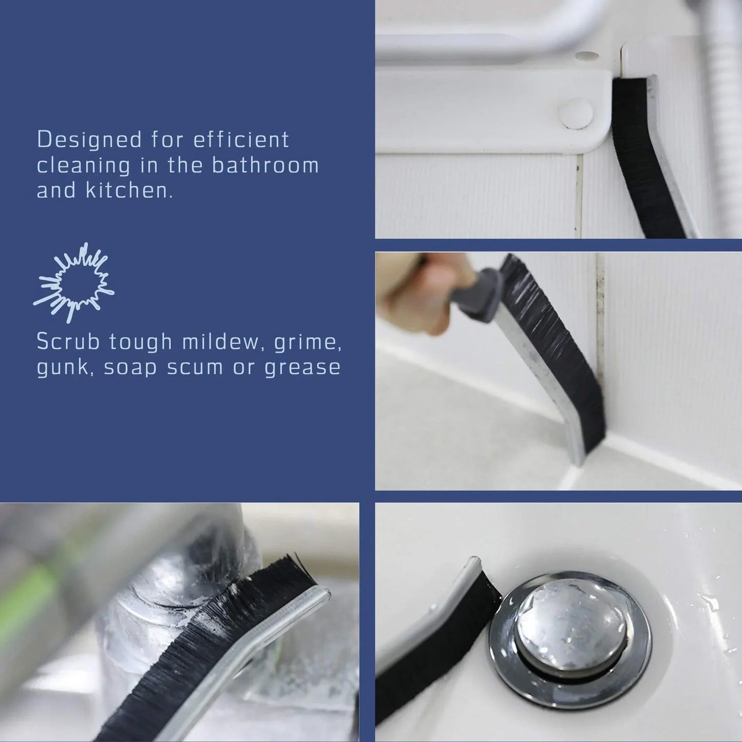 Imported™ Hard Bristled Crevice Cleaning Brush [Buy 1 Get 1 Free] 😍