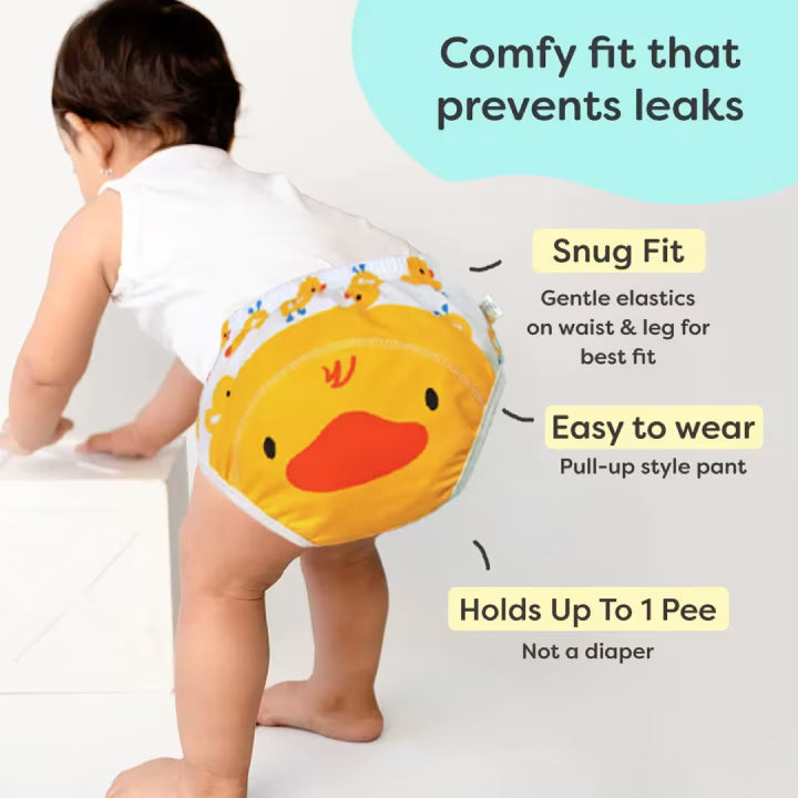 Truekind® Kid's Reusable Training Pants & Diaper