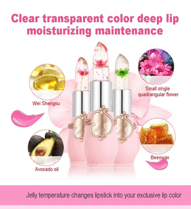 Crystal Bloom Color-Change Lip Balm