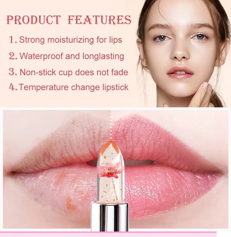 Crystal Bloom Color-Change Lip Balm