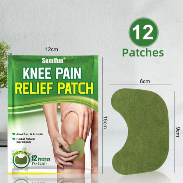 Knee Pain Relief Patch, Warming Herbal Plaster Pain Patches
