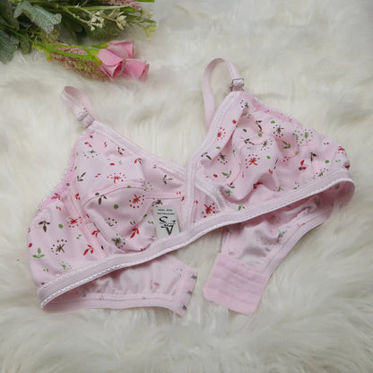 4 Piece Comfortable Printed jersey bra [Pack of 4] 🎁