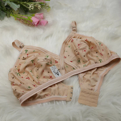 4 Piece Comfortable Printed jersey bra [Pack of 4] 🎁