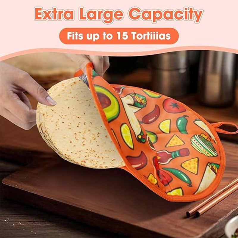 Roti Heat Insulated Cloth Pouch